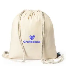 Mochilas de cuerdas en algodón comercio justo