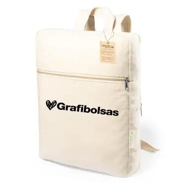 Mochilas tipo bolsa de algodón orgánico