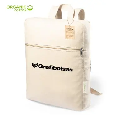 Mochilas tipo bolsa de algodón orgánico