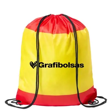 Mochila saco de cuerda bandera de España