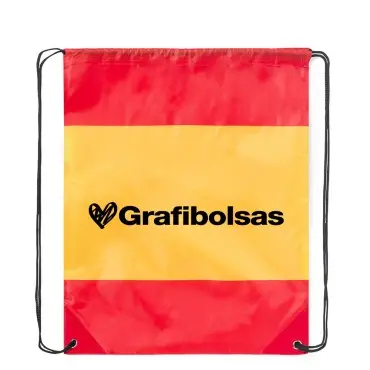 Mochila saco de cuerda bandera de España