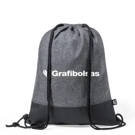 Mochilas saco de cuerdas en poliéster reflectantes