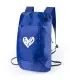 Mochilas saco de cuerdas plegables con cremallera