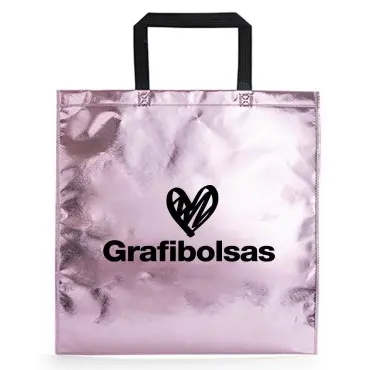 Bolsas metalizadas en tela laminada