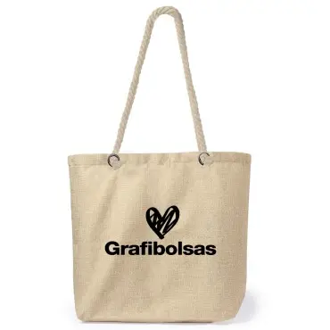 Bolsas de acabado bicolor en poliéster