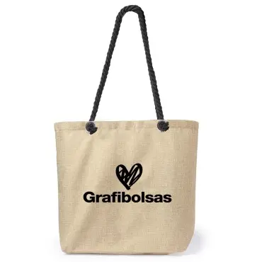 Bolsas de acabado bicolor en poliéster