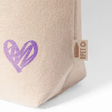 Bolsas de polipiel y fieltro RPET