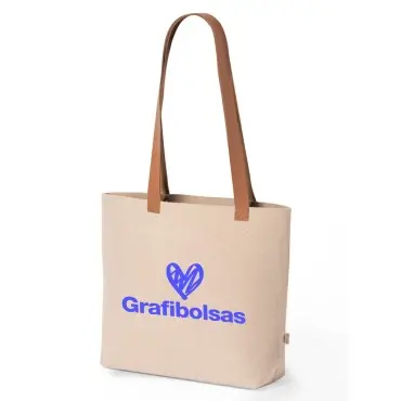 Bolsas de polipiel y fieltro RPET