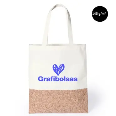 Bolsas de corcho natural personalizadas