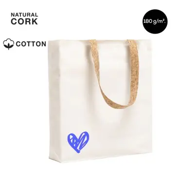 Bolsas de algodón 180 g/m² y corcho personalizadas