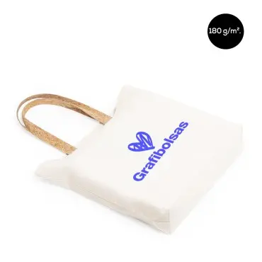 Bolsas de algodón 180 g/m² y corcho personalizadas