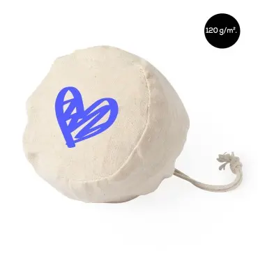 Bolsas de algodón orgánico 120 g/m² plegables