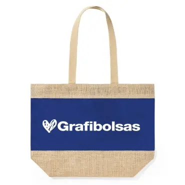 Bolsas laminadas de algodón y yute ecológicas