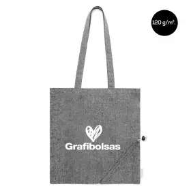 Bolsas plegables de algodón reciclado personalizadas