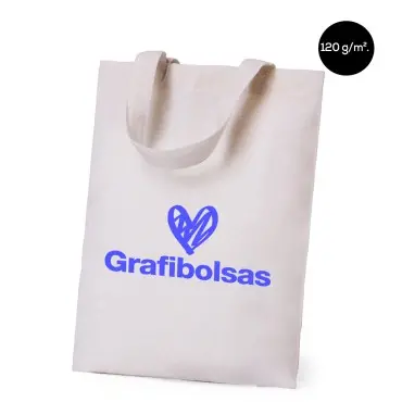 Bolsas de algodón 120 g/m² serigrafiadas