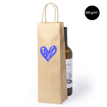 Bolsas de papel kraft 100 g/m² vino