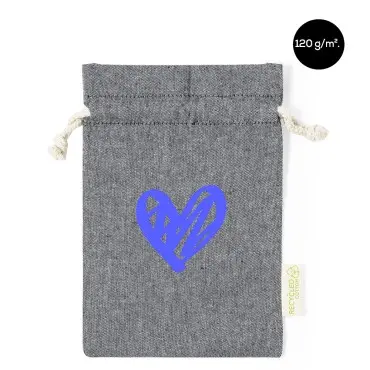 Sacos de algodón reciclado 15 x 21 cm