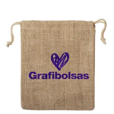 Sacos para packing de yute 16 x 20 cm