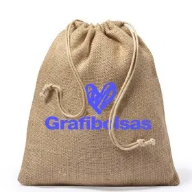 Sacos para packaging de yute personalizados