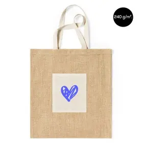 Bolsas de yute con asas de algodón