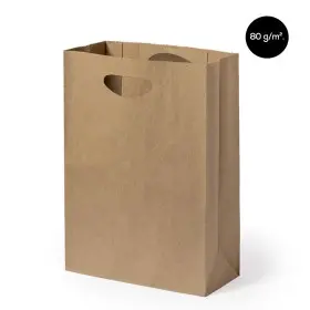 Bolsas de papel troqueladas medianas