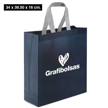 Bolsas de tela laminada 34 x 39.50 x 16 cm
