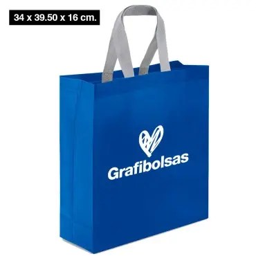 Bolsas de tela laminada 34 x 39.50 x 16 cm