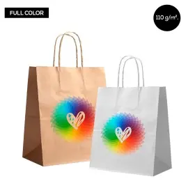 Bolsas de papel full color personalizadas