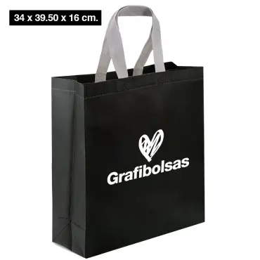Bolsas de tela laminada 34 x 39.50 x 16 cm