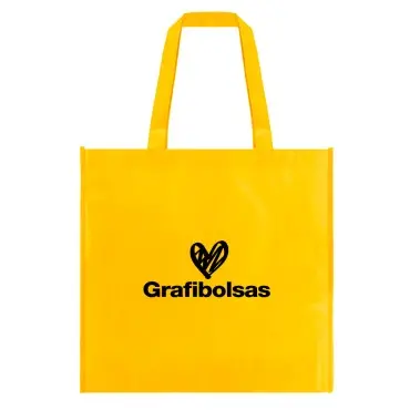 Bolsas de tela laminada con impresión