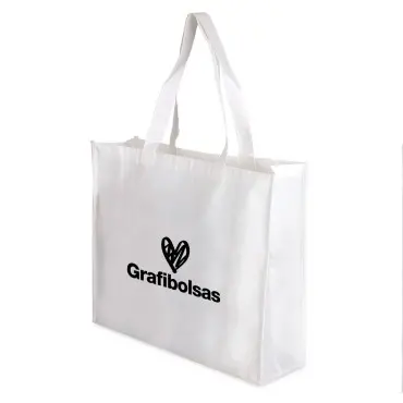 Bolsas de tela laminada con impresión
