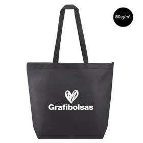 Bolsas de tela con cremallera personalizadas