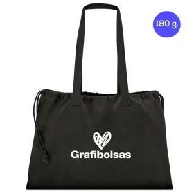 Bolsas ecológicas de algodón de 180 g/m² negras