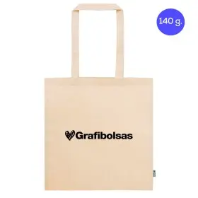 Bolsas de algodón de 140 g/m² orgánico