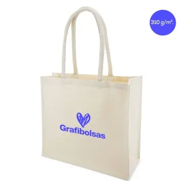 Bolsas de algodón 310 g/m² estampadas