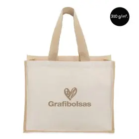Bolsas Canvas con yute personalizadas