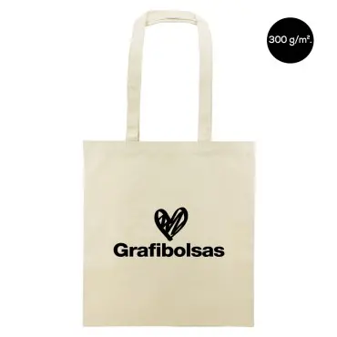 Bolsas personalizadas en algodón de 300 g/m²