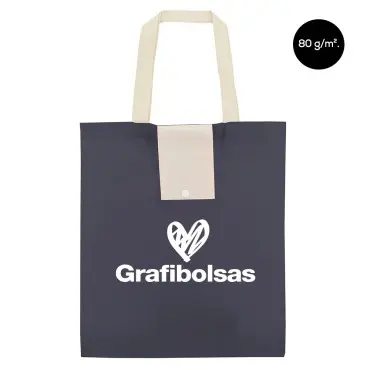 Bolsas de tela plegables clásica