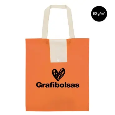 Bolsas de tela plegables clásica