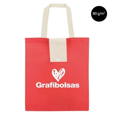 Bolsas de tela plegables clásica