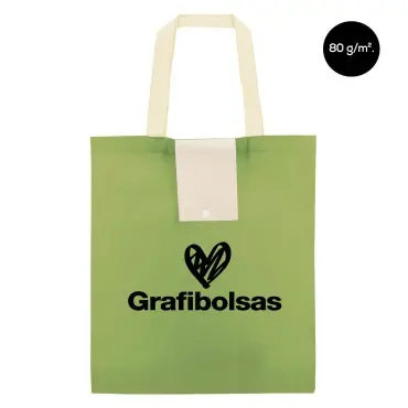 Bolsas de tela plegables clásica