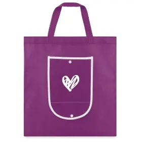 Bolsas plegables para estampar con tu logo