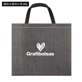 Bolsas de tela glitter para la compra