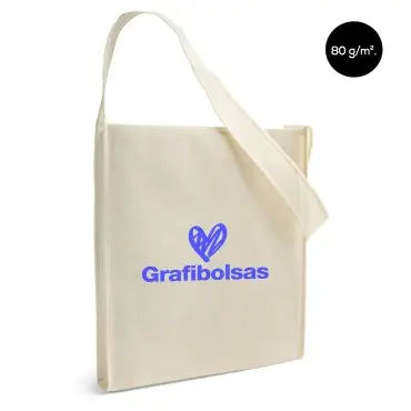 Bolsas bandolera de tela 80 g/m²