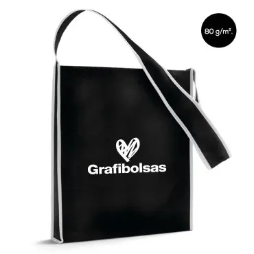Bolsas bandolera de tela 80 g/m²