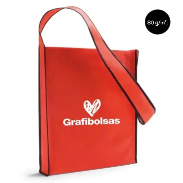 Bolsas bandolera de tela 80 g/m²