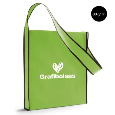 Bolsas bandolera de tela 80 g/m²