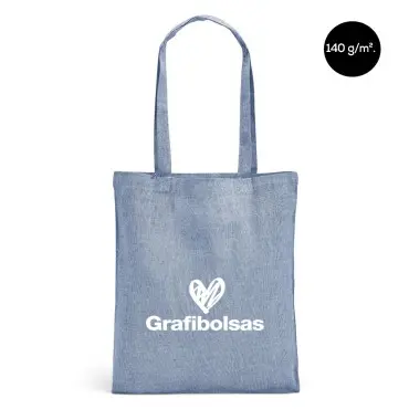 Bolsas de algodón reciclado 140 g/m² impresas