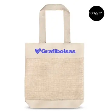 Bolsas de algodón de 180 g/m² con malla