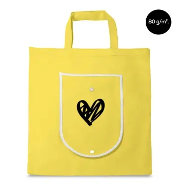 Bolsas plegables de tela promocionales